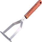 Stainless Steel Potato Masher with Ergonomic Wooden Handle | 100% Rust-Proof Kitchen Tool for Easy Mashing