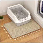 Double Layer Cat Litter Mat with Stain-Resistant Material | Traps Litter for a Clean Home