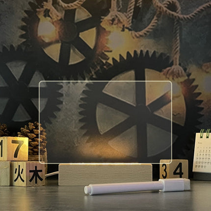Customizable LED Message Board Lamp with Acrylic Design | Warm Light USB Powered for Home Decor and Creative Messaging