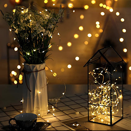Solar String Fairy Lights with Waterproof Design | Eco-Friendly LED Decor for Garden and Patio Ambiance