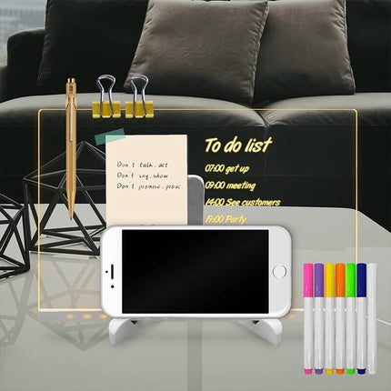LED Drawing Board for Kids, Light Up Message Board with 7 Colored Pens, LED Sign Board for Cafe Menu – image 16