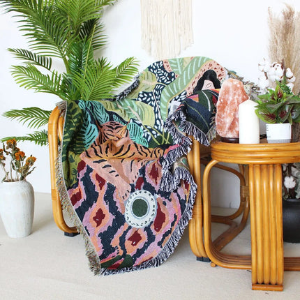 Throw Blanket for Couch, Celestial Tarot Sofa Throw Blanket for Bed and Home Decor – image 10