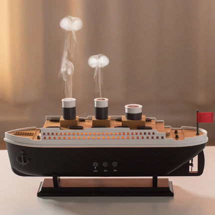 Titanic Humidifier with Ultrasonic Technology & Remote Control | Elegant Air Quality Booster for Health and Relaxation