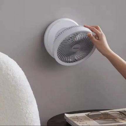 Desk Fan 2 in 1, Quiet Bedroom Fan for Sleeping and Office – image 7