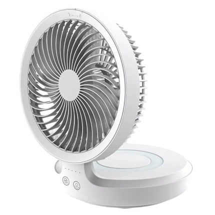 Desk Fan 2 in 1, Wall Mounted Fan with 3 Speeds – image 8
