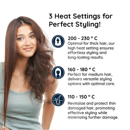 2-in-1 Rotating Iron Hair Brush with Rapid Heating | Effortless Styling for Waves and Curls 4