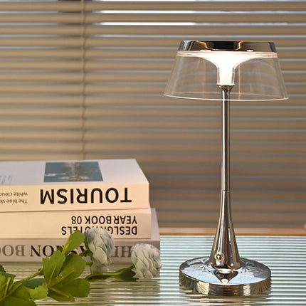 Modern Table Lamp with Adjustable Brightness | Cordless Acrylic Lighting for Versatile Home Decor