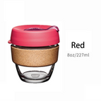 8oz/227ml / red
