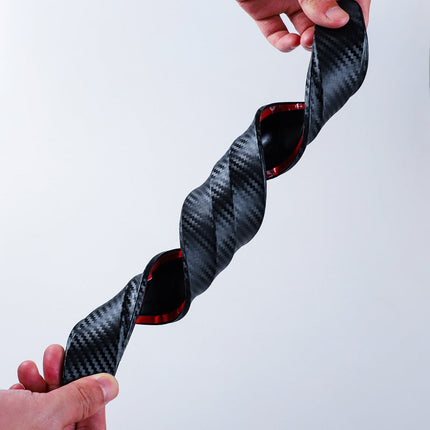 Car Bumper Protector Strip with PVC Carbon Fiber Gel | Durable Anti-Collision Protection for All Cars