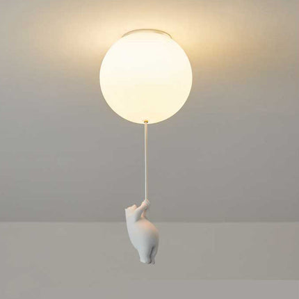 Bear Balloon Pendant Light, Kids Ceiling Lamp for Nursery and Kids Room – image 8