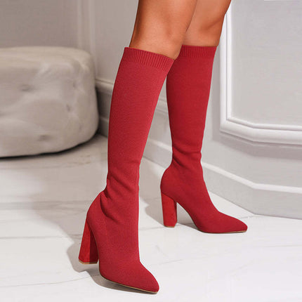 Stretch Heeled Boots with Comfortable Fit – image 5