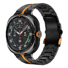 Titanium Watch Band for Samsung Galaxy Watch Ultra, Samsung Watch Band with Folding Buckle and Adjustment Tool