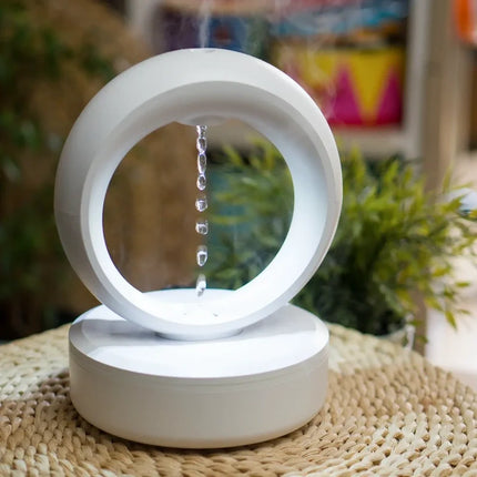 Anti-Gravity Humidifier with Soothing Mist & LED Light | Unique Decorative Accent for Enhanced Relaxation