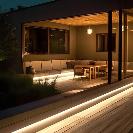 Motion LED Strip Light with Smart Motion Detection | Flexible Waterproof Lighting for Stairs and Hallways