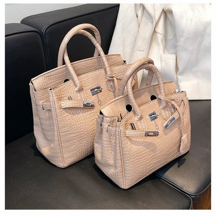 Faux Leather Tote Bag for Women, Shoulder Bag