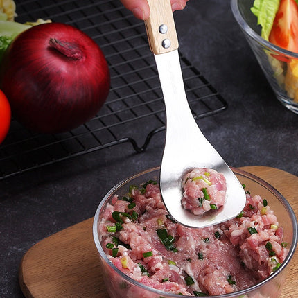 Stainless Steel Meatball Maker with Ergonomic Handle | Effortless Meatball Shaping Tool for Home Cooking