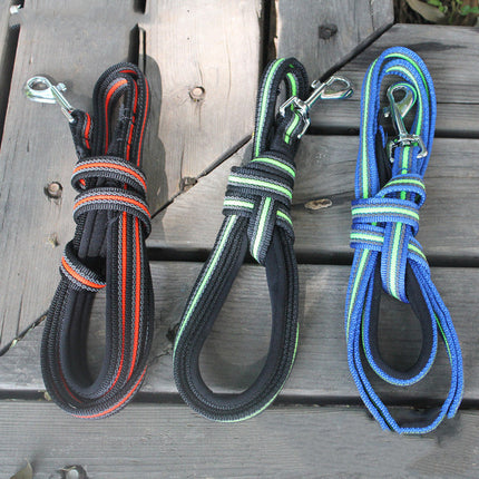 Non-Slip Dog Training Traction Belt with Various Lengths and Colors | Maximum Control and Comfort for All Breeds