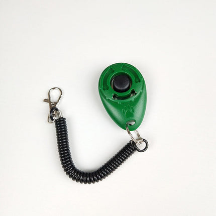 Dog Training Clicker with Ergonomic Grip | Compact Training Tool for Obedience and Fun Tricks