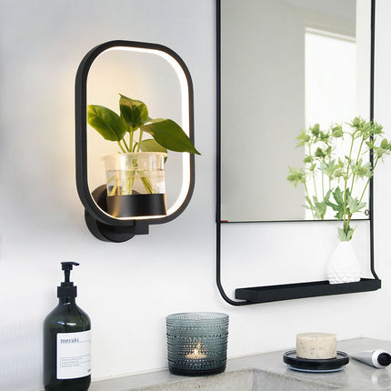 LED Wall Lamp with Unique Sandblasted Design | Modern Decorative Light for Bright and Efficient Home Illumination