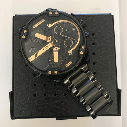 Stainless Steel Chronograph Watch, Water Resistant Stainless Steel Wrist Watch