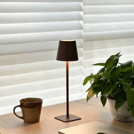 Dimmable Tall Cordless Table Lamp with Touch Control | Waterproof Design for Indoor and Outdoor Ambiance