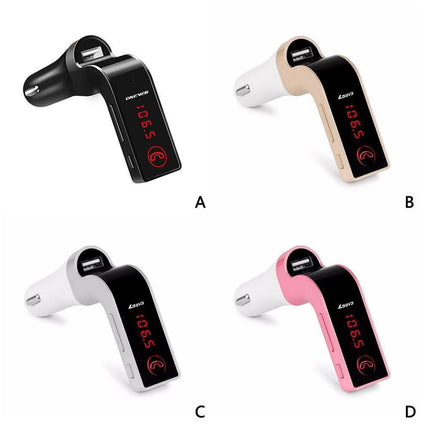 Bluetooth Car Receiver with USB Charging & Wireless Music Playback | High-Quality Audio Solution for On-the-Go Entertainment