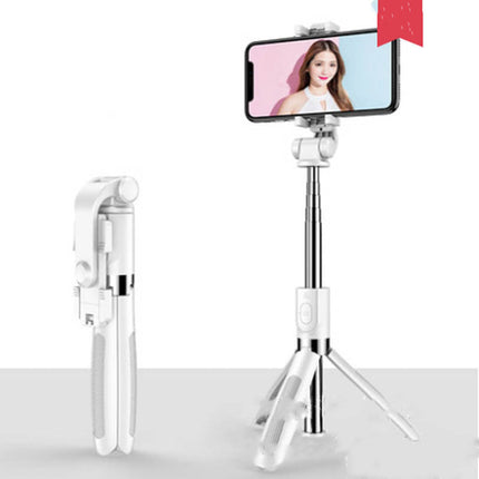 Bluetooth Selfie Stick Tripod with Rechargeable Battery | Compatible with Smartphones for Perfect Photos