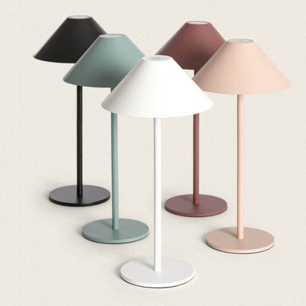 Dimmable Serenity Cone Lamp with Waterproof Design | USB-C Rechargeable Light for Cozy Ambiance