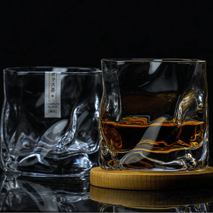 Whisky Glass with Wooden Box