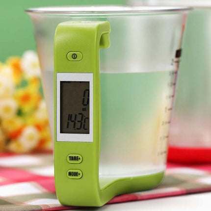 Digital Measuring Cup Scale with LCD Display for Accurate Ingredient Measurements | All-in-One Kitchen Tool