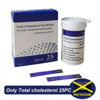 25 Total Cholestterol Strips /No Monitor