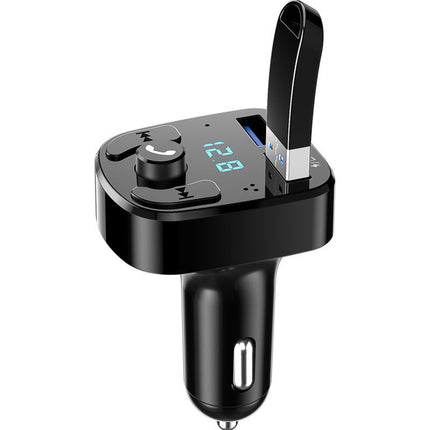 Car MP3 Player with Bluetooth 5.0 & Dual USB Ports | Fast Charging & Seamless Music Streaming for Road Trips