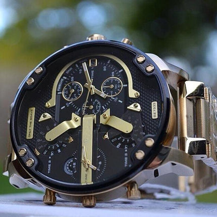 Stainless Steel Chronograph Watch, Water Resistant Stainless Steel Wrist Watch – image 5