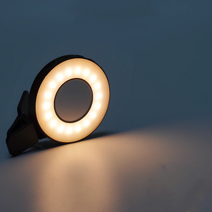 Magnetic Fill Light with Adjustable Tones for Perfect Selfies and Video Calls | Portable Lighting Solution