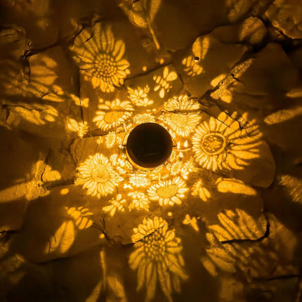 Solar Pattern Lantern with Intricate Design | Weather-Resistant Illumination for Outdoor and Indoor Decor