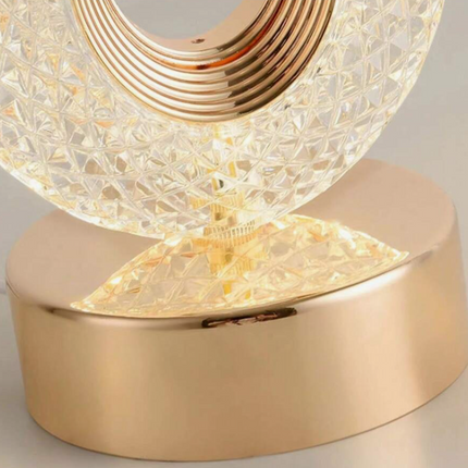 Dimmable Crystal Lamp with Adjustable Light Modes | Elegant Home Lighting for Relaxing Ambiance