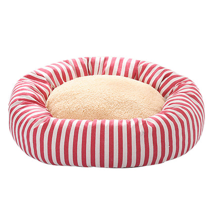 Cozy Cat Dog House Nest with Soft Cloth Material | Compact Design for Small to Medium Pets