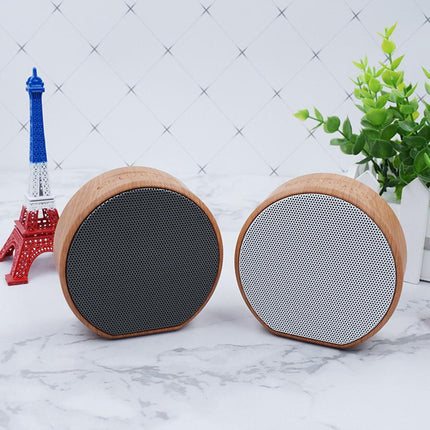 Portable Mini Wood Bluetooth Speaker with Superior Sound Quality | Wireless Connectivity for On-the-Go Audio Enjoyment