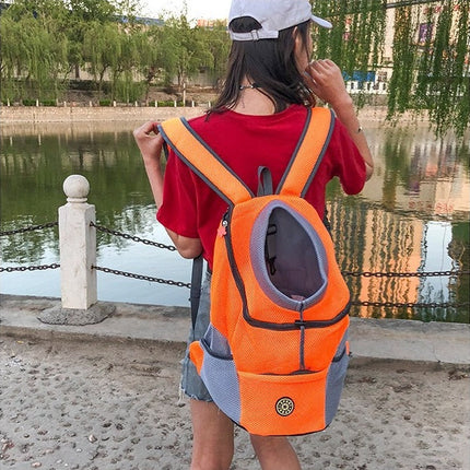 Pet Dog Carrier Backpack with Breathable Mesh Design | Comfortable Travel Bag for Small Pets