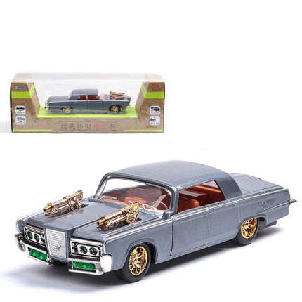 1966 Chrysler Imperial Diecast Model Car with Pull-Back Feature | Collectible Muscle Car for Enthusiasts and Kids