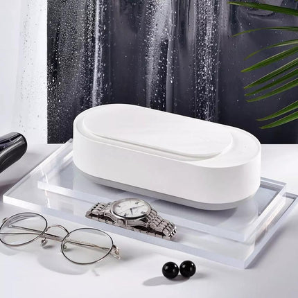 Ultrasonic Cleaner for Jewelry & Watches with 45000Hz Vibration | Portable Deep Cleaning for Stains and Bacteria Removal