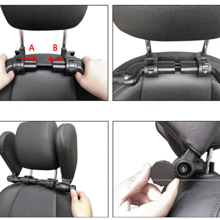 Universal Car Seat Neck Pillow with Adjustable Design | Comfortable Travel Accessory for Neck Support