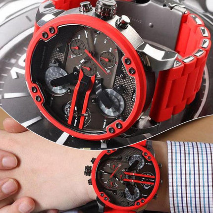 Stainless Steel Chronograph Watch, Quartz Watch with Analog Dial – image 6