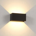 Outdoor Wall Sconce, Up and Down LED Outdoor Light, Modern Porch Light Fixture for Patio and Fence