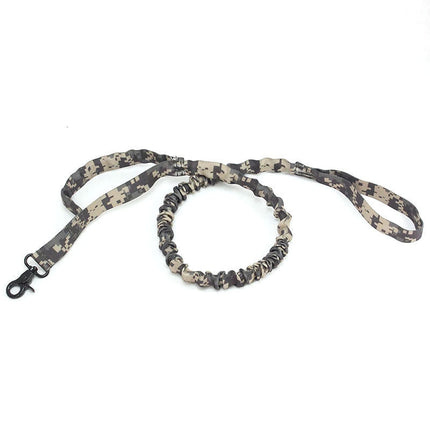 Tactical Dog Collar with Adjustable Fit | Durable Monochrome Nylon Design for Comfortable Outdoor Adventures