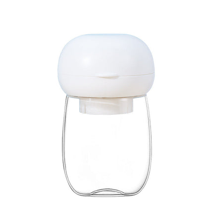 Foldable Pet Drinking Cup with Mushroom Design | 300ml High-Temperature Resistant Bowl for Outdoor Use
