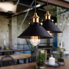 LED Iron Chandelier in American Countryside Style with Push-Button Switch | Elegant Lighting for Home and Hospitality