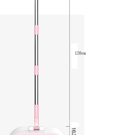 Hand Push Sweeper 3-in-1 with 360-Degree Rotating Brush | Eco-Friendly Cleaning for Wood, Tile, and Marble Floors