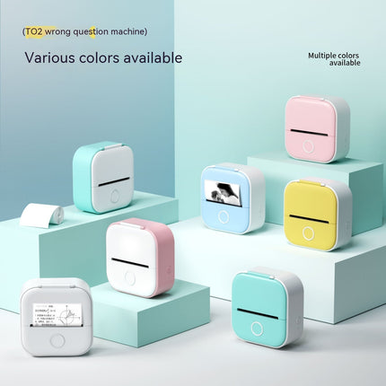 Portable Mini Thermal Label Printer with Inkless Technology | Bluetooth Connectivity for On-the-Go Printing