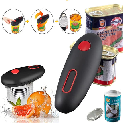 Electric Can Opener with One-Touch Operation | Safe and Efficient Kitchen Tool for Effortless Meal Prep